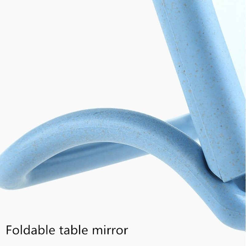 2Pcs Anti-Fog Wall-Mounted Shower Mirror Bathroom with Storage Hook Bracket Easy to Use