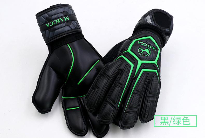 Professionele Voetbal Doelman Handschoenen Verdikte Latex Maat 8 9 10 Vinger Protecte Kids Volwassenen Voetbal Futebol Goalie Handschoenen