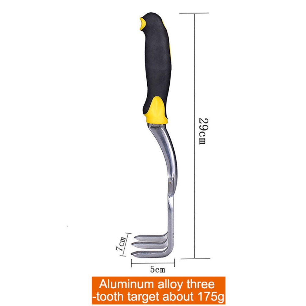 Garden Easy Weeder Hand Fast Weeding Removal Cutter Trimming Shovel Deburring Tool Gadgets Garden the Fork Head Weeder Extractor: A6