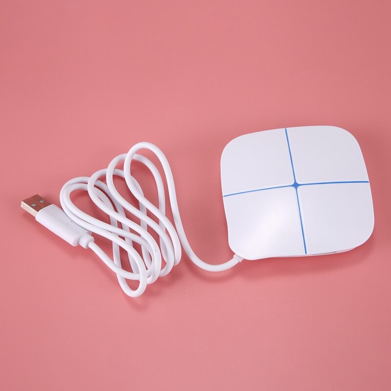 6-- porttinen usb 2.0 -keskitin tf sd-kortinlukijalla flash-ilmaisin usb 2.0 -jakaja usean laitteen pöytätietokoneisiin