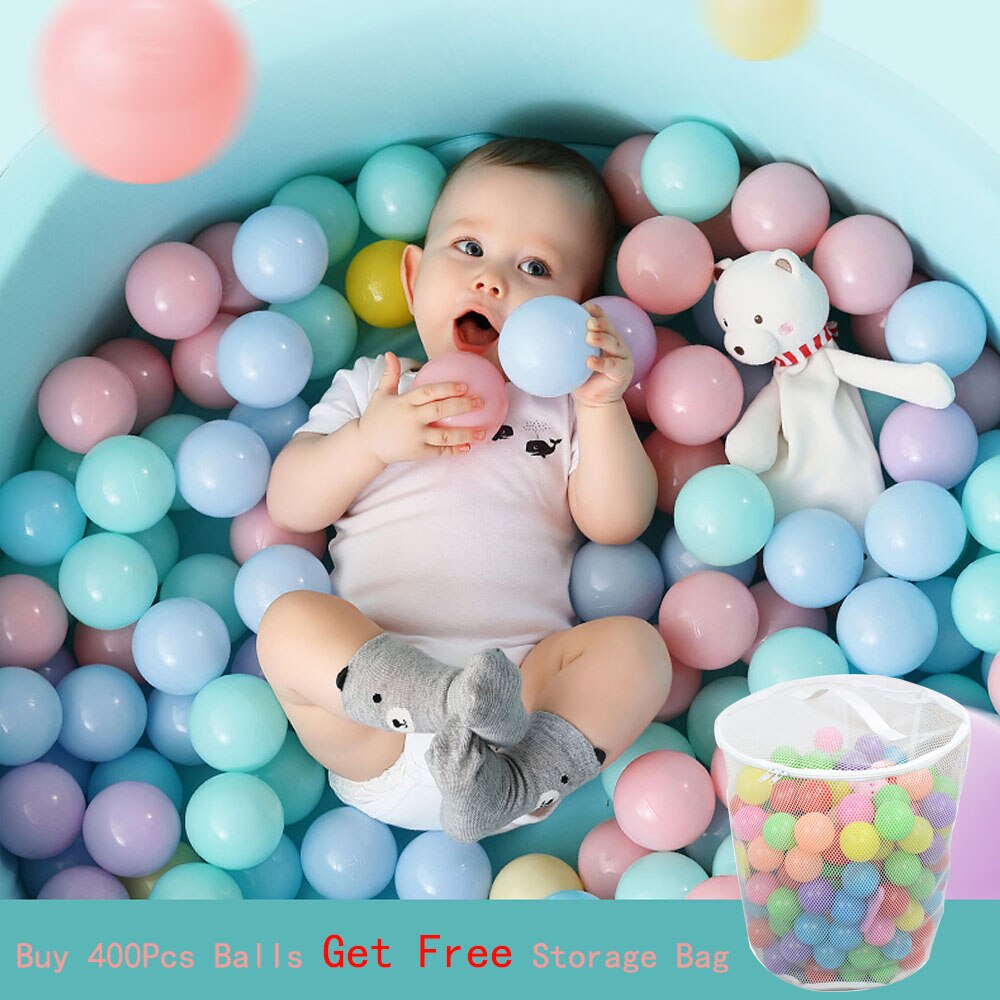 100pcs Eco-Friendly Plastic Ocean Wave BallS Toy The Pool Balls Baby Swimming Pit Toys Funny Outdoor Indoor Sports Kid Toy 5.5cm