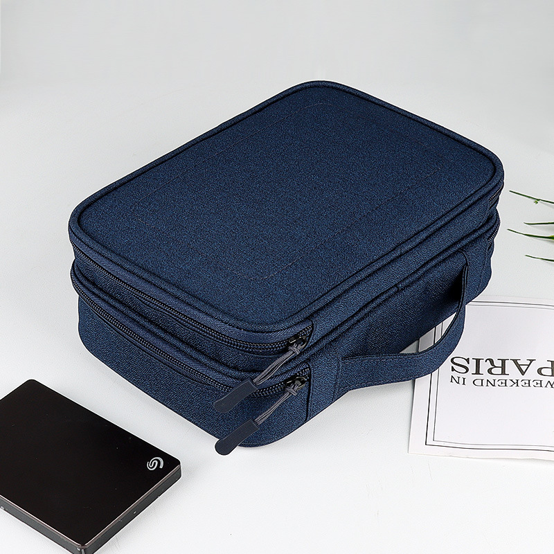 Electronics Accessories Organizer Bag, Travel Cable Organiser Bag, Universal Carry Travel Gadget Bag for USB Cable Drive, SD Car