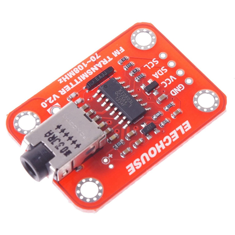 Module émetteur FM V2.0 numérique, Module Radio FM pour Microphone Arduino Audio: Default Title