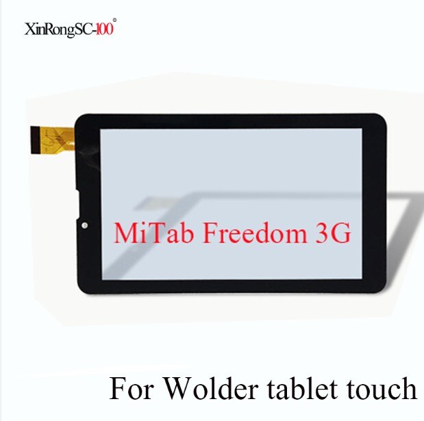 Touch screen panel digitizer glas til tablet wolder mitab california/prag/freedom 3g/ farver 10.1/ connect/one 10 york: Mitab frihed 3g