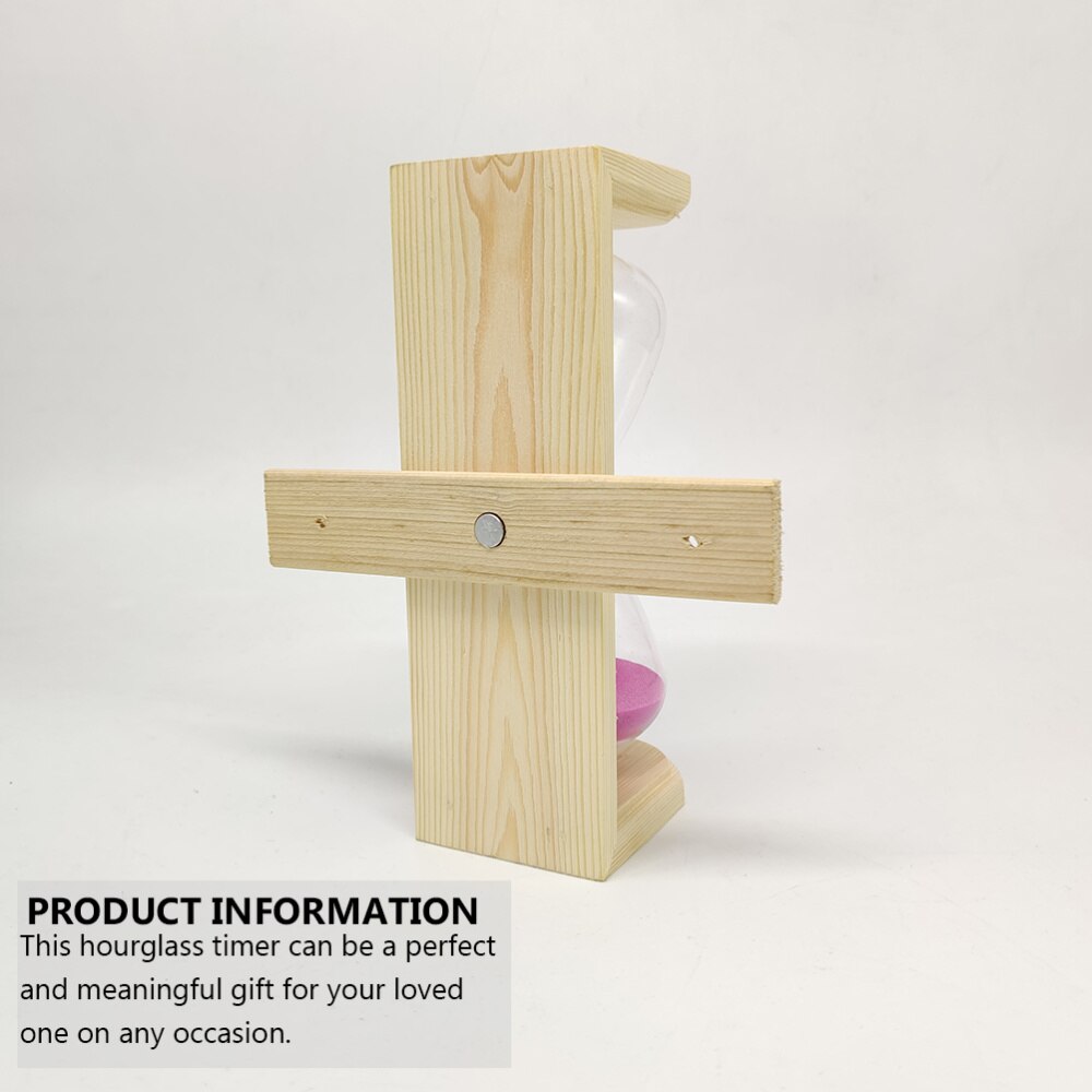 1Pc Hourglass Timer Glass Timer 15-Minute Hourglass Timer Transparent Timer