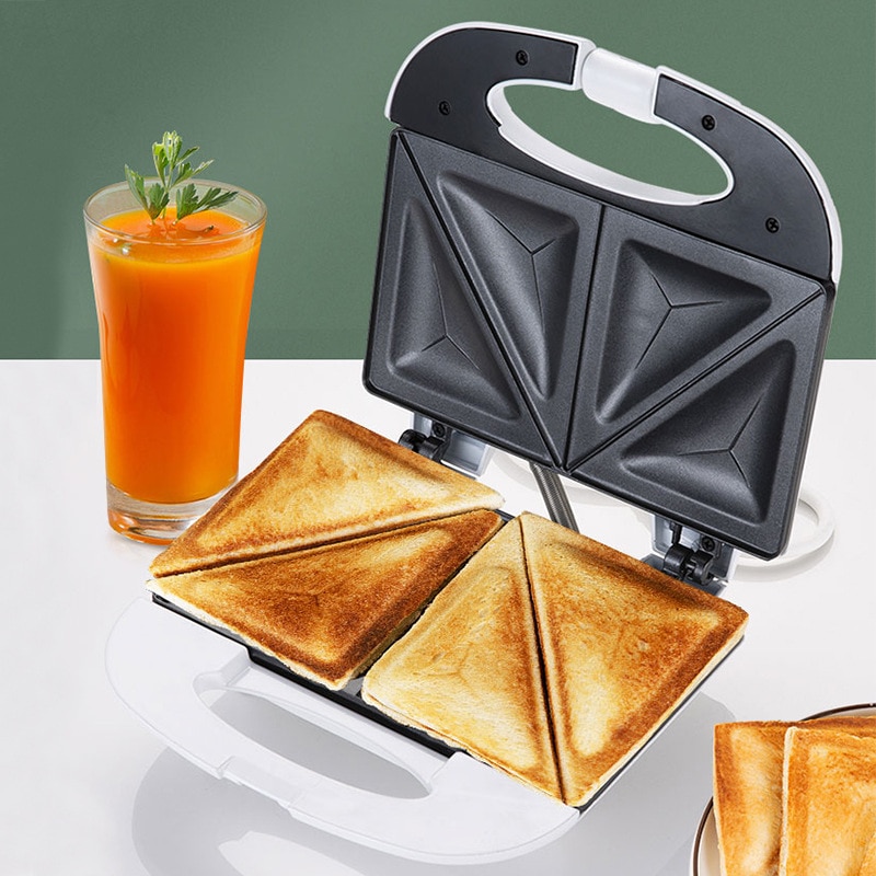 Mini vaffelmaskine 110v multifunktions hjemmekagemaskine morgenmad sandwich maker brødrister elektrisk bagepande canada & japan & os