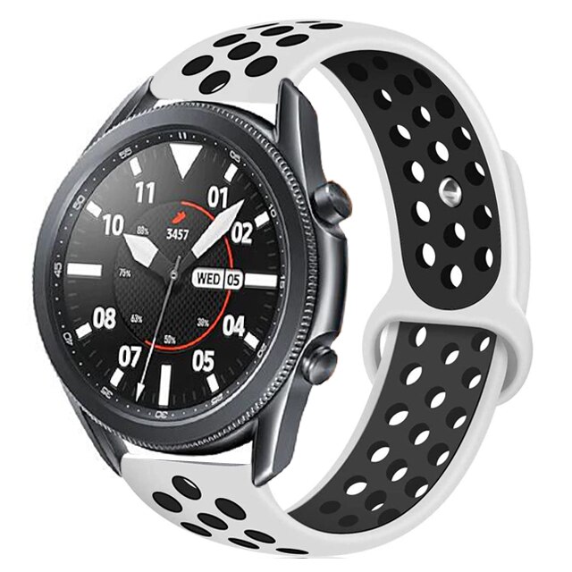 20mm pulseira para garmin vivoactive 3 música vivove hr silicone respirável pulseira esportiva para forerunner 245 645 venu sq cinta: 8