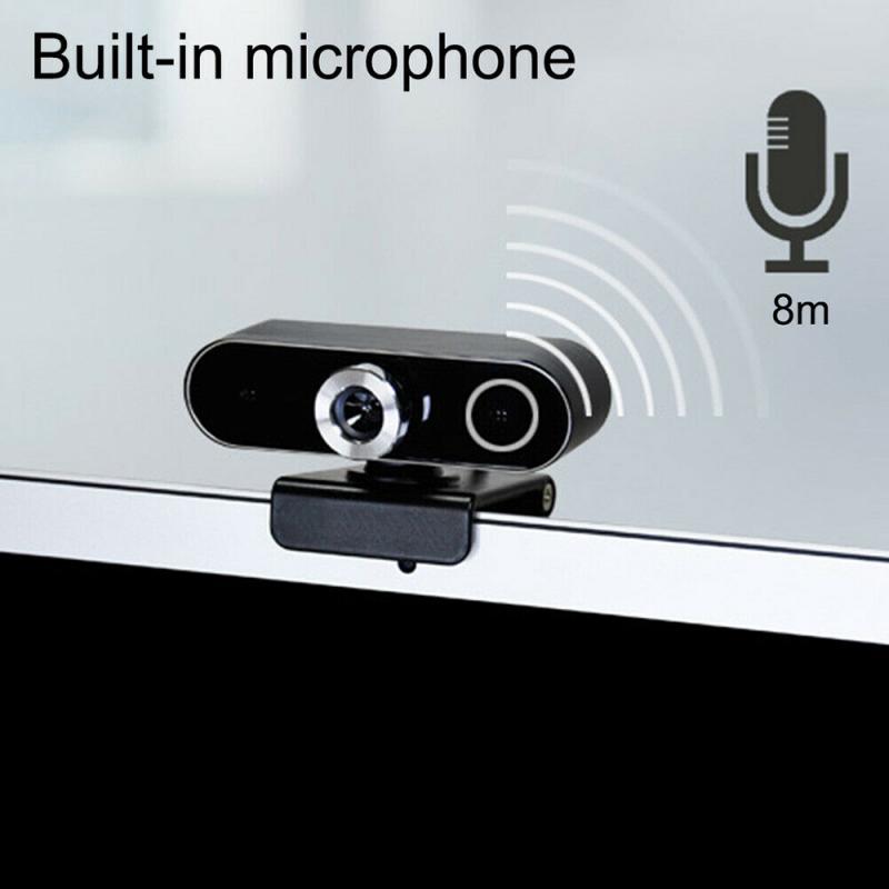 Usb2.0 HD lecteur gratuit 30 FPS caméra Webcam caméra Web numérique rotative à 360 degrés avec micro pour le travail de vidéoconférence en direct