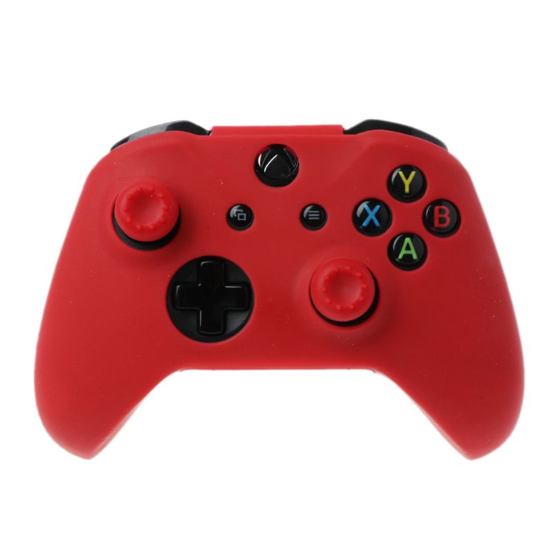 Coperchio di protezione Cap Analogico Pollice Spiedi Impugnatura Morbida Custodia In Silicone Anti-Slittamento Impermeabile per Quelli XBOX Gamepad Controller: Red