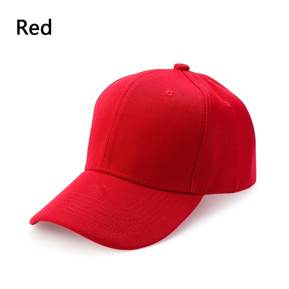 Unisex verstelbare zonnehoed met klep, top, luchtkappen voor mannen, dames, golfzonnekleppen, hardloophoed, zomerzonbeschermingshoeden: Rood