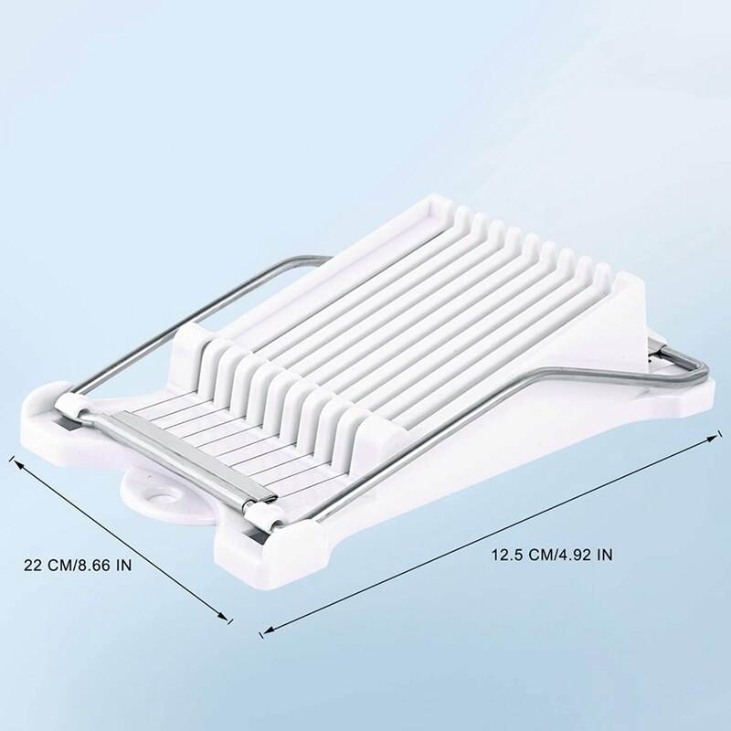 Slicer for Cutting Spam Ham Luncheon Meat Boiled Eggs Cucumber Strawberry Bananas Made By ABS and Stainless Steel Wire