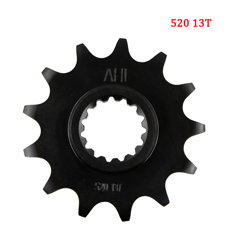 Chaîne de pignon avant de moto, Gear 11T 12T 13T 14T, EGS 125 200 250 300 360 380 400 2T 4T Racing 440 450 ie R 500 520 525: Lavande