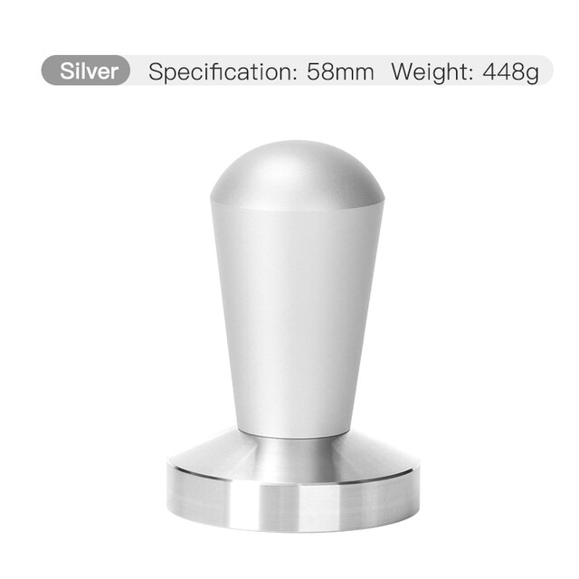 Coffee Press Tool Stainless Steel Based Solid Wooden Handle Coffee Tamper Set Material STAINLESS STEEL: 58mm