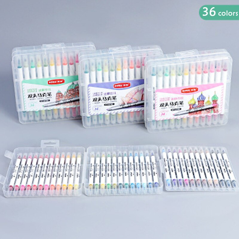 Ginflash 168 Alkohol-Marker Set - Perfekt Für Manga & Illustrationen