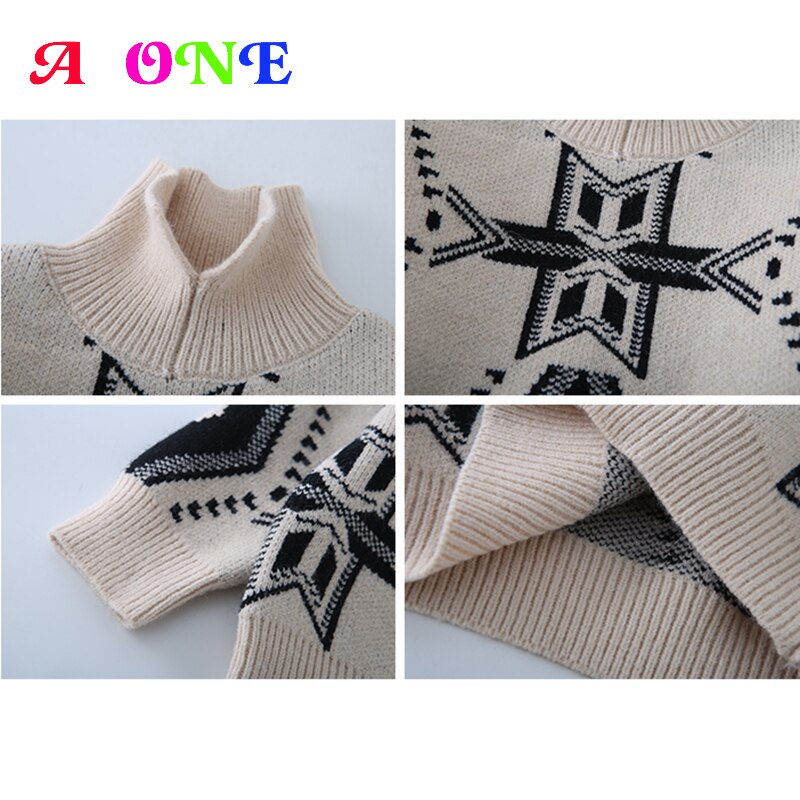 Baby Jongen Trui Winter Baby Jongens Kleding Kids Vest Mode Turn-Down Kraag Borduren Peuter Vallen Kleren