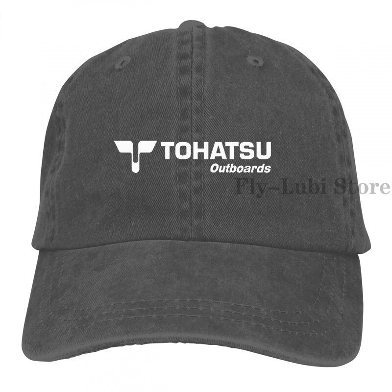 Tohatsu Outboards Baseball cap men women Trucker Hats adjustable cap: 2-Black