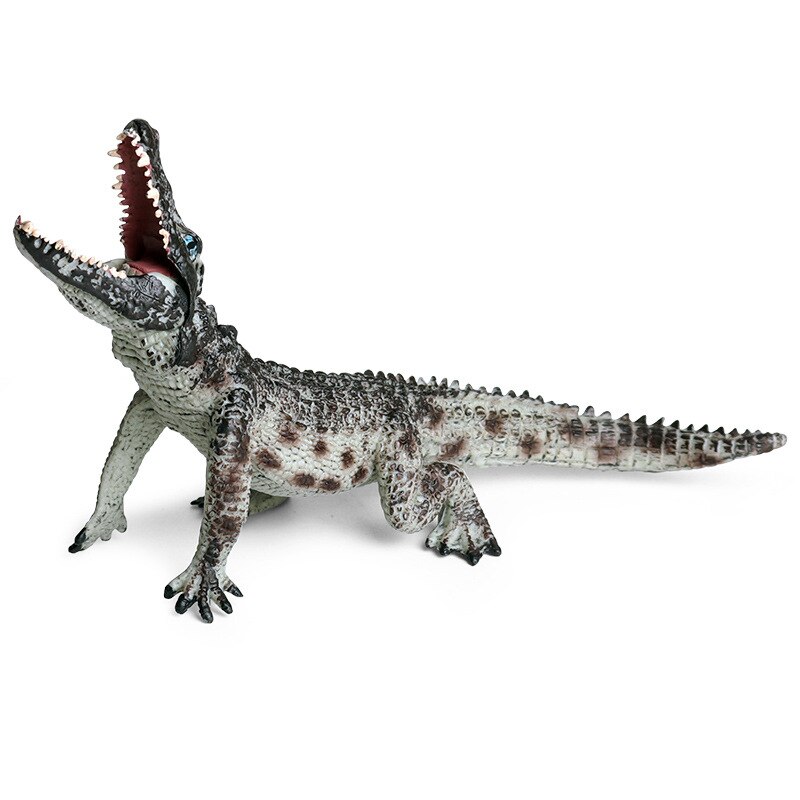 15*6*10cm barn leker nile krokodille alligator alligator amfibie dukke solid simulering vill dyr krokodille modell