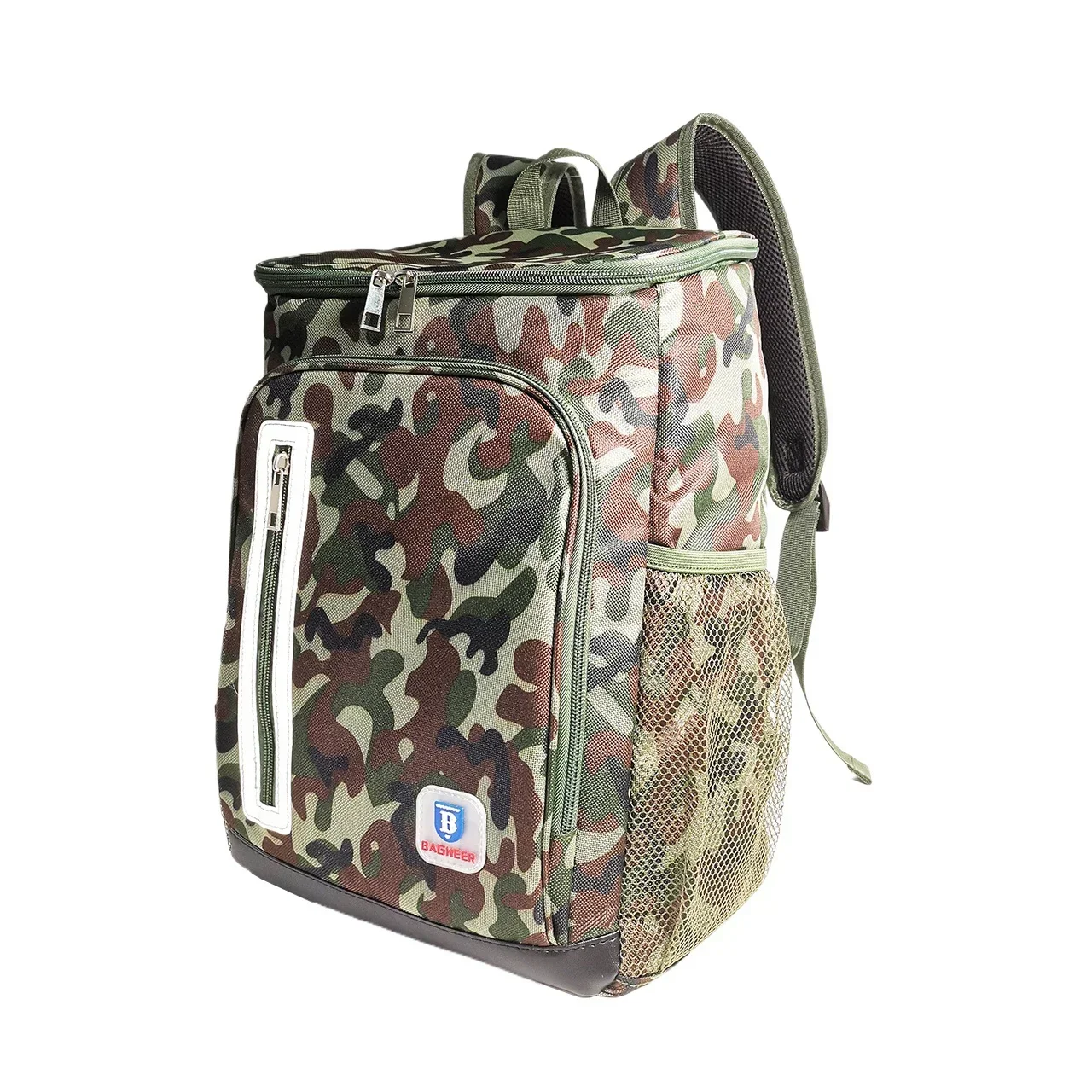 20l Outdoor Thermische Rugzak Koeltas Geïsoleerde Lunchtas Lekvrij Camping Bier Drinken Picknick Rugzak Voedsel Vers Bewaarzak: green