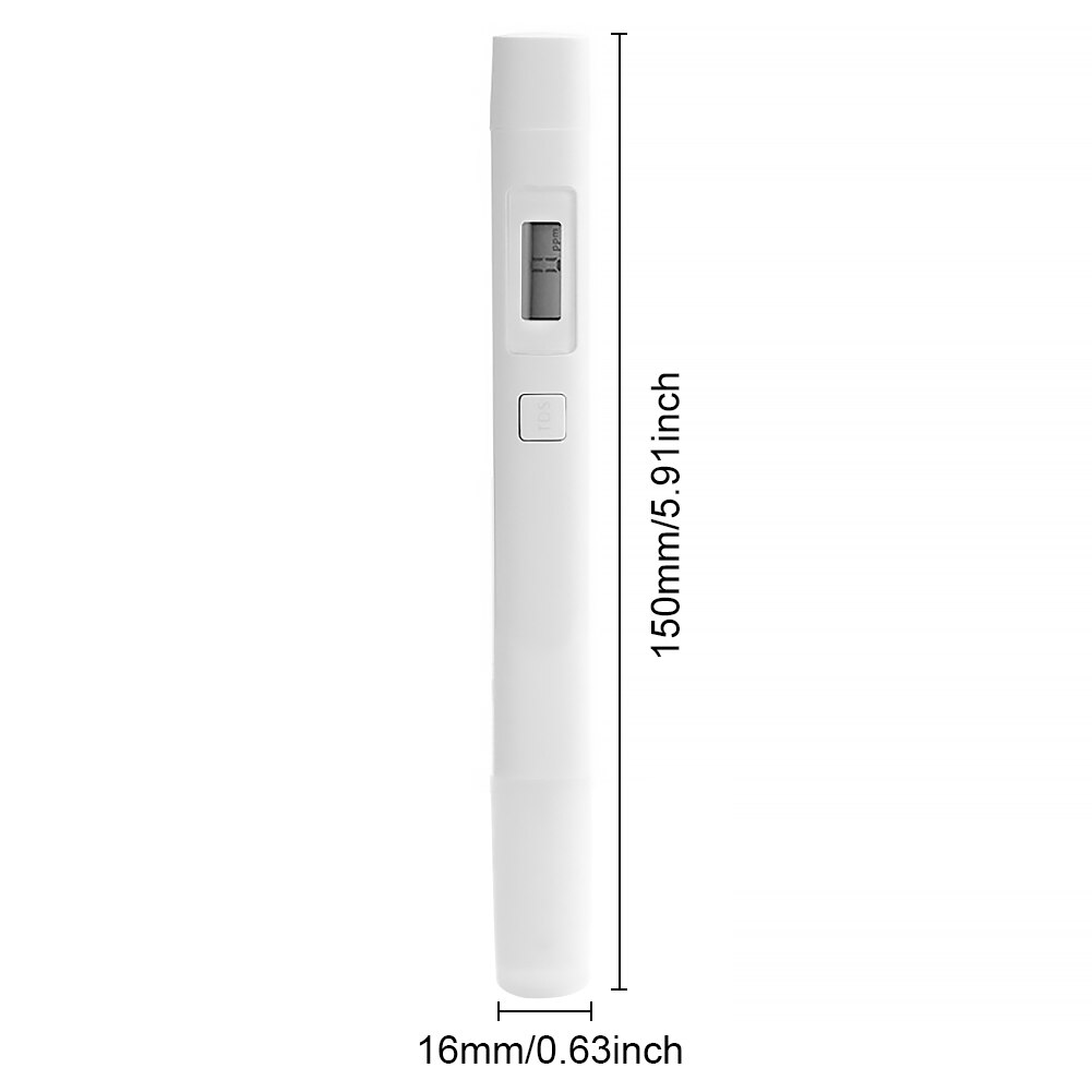 Measurement Analysis Soil Acidity Test 0-9990 ppm Water Purity Monitor LCD Digital Water TDS Meter Tester Pen