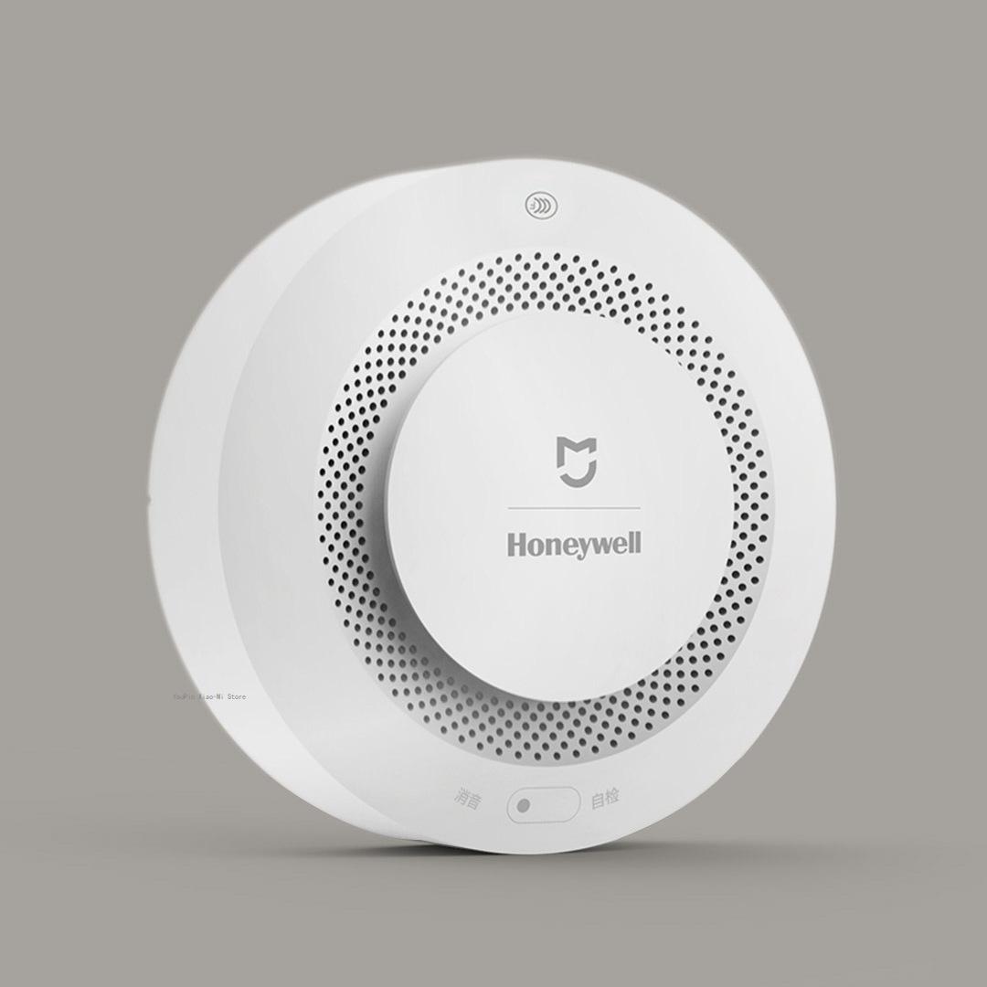 Xiaomi Mijia Honeywell Fire Alarm Smoke Detector Sensor Audible Visual Alarm Notication Work With Mi Home APP By Phone