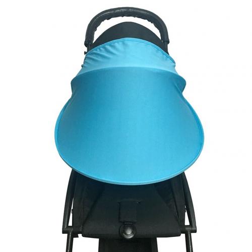 Baby Stroller Pram Pushchair Windproof Sun Shield Visor Sunshade Hood Canopy Cover Carriage Sun Shade Baby Stroller Accessories: Blue