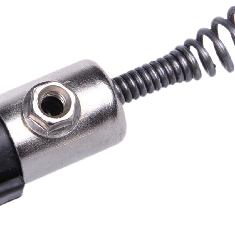 Shower Drain Auger Plumbing Snake Pipe Cleaner Plumber Toilet Snake Auger 1/4 x 13 inch for Bathroom Toilet Kitchen Sewer Sink