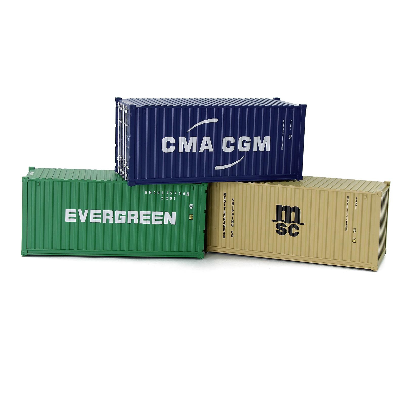 1pc O Scale 20ft Container Model Railway Accessories 1:48 20 Foot Container C8720