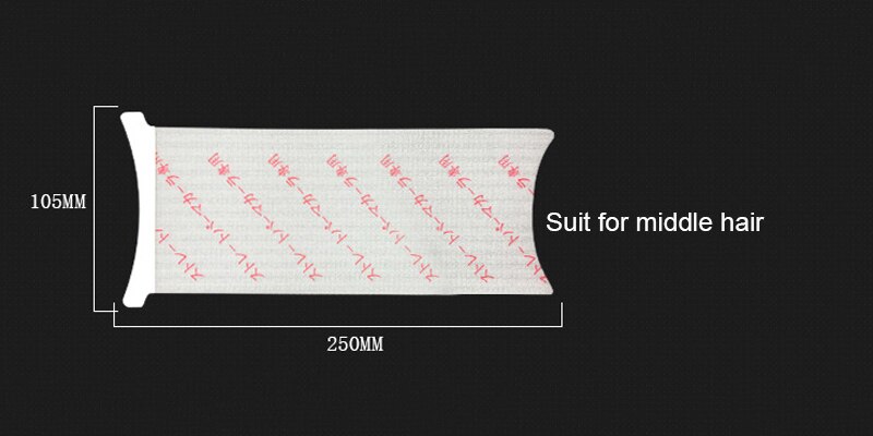 50 stk/sæt pro salon hårfarve papir hule genanvendelig og holdbar frisør highlight farve væv ark styling værktøj  un616: Guld