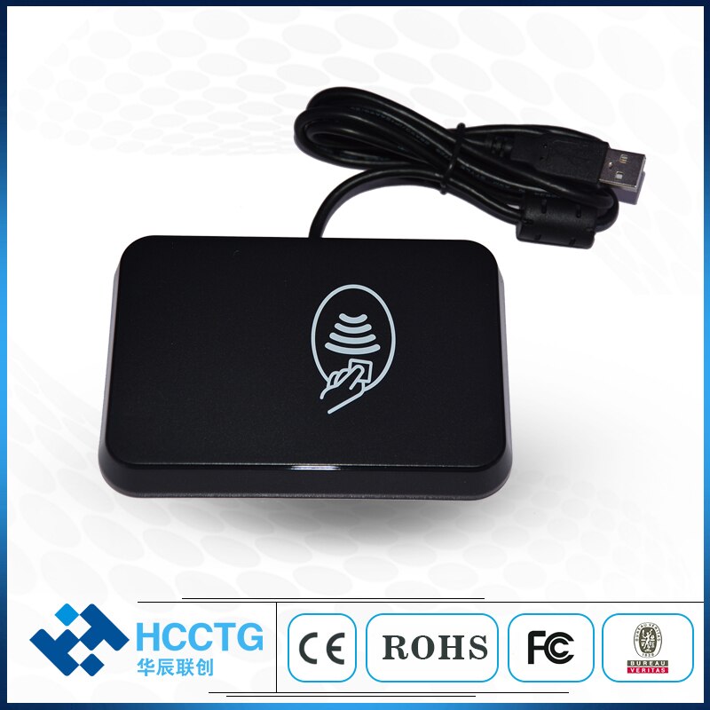 13.56Mhz Contactless USB RS232 Interface External NFC Reader Android HD8N