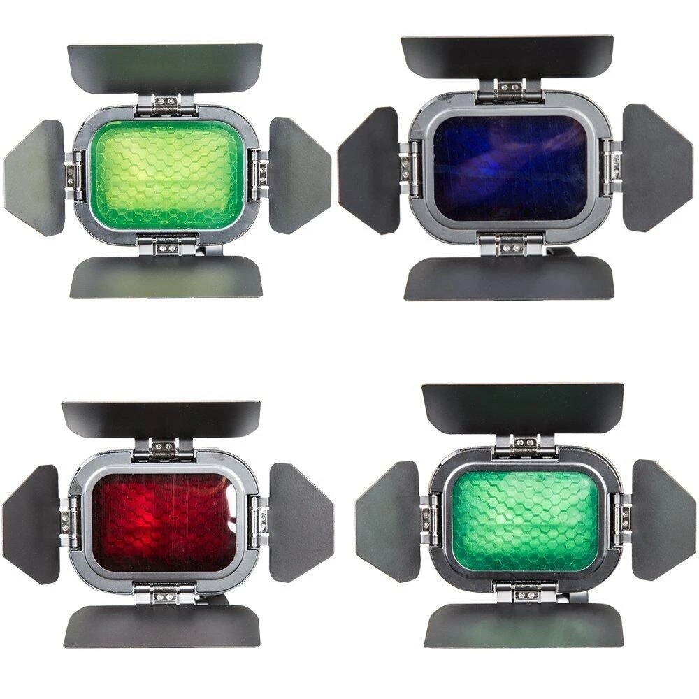 GODOX-puerta de granero con rejilla de panal de BD-07, accesorio para Witstro AD200, AD200Pro, AD200 Pro, Speedlite de bolsillo para exteriores, Flsah