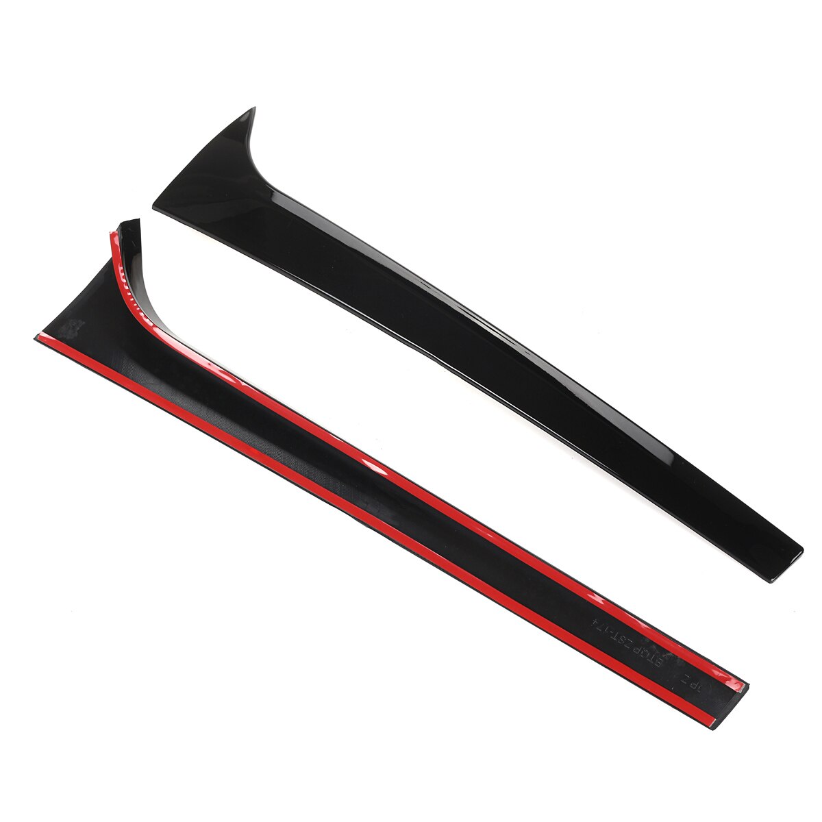 Alerón lateral para ventana trasera, color negro brillante, Canard Canards Splitter para Skoda Octavia Estate, , , , , estilismo para coche