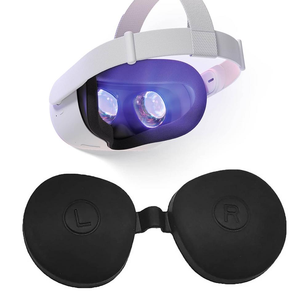 Objektivschutzfolie aus silikon, staubdicht, für oculus quest 2/, rift s/go vr-brillen