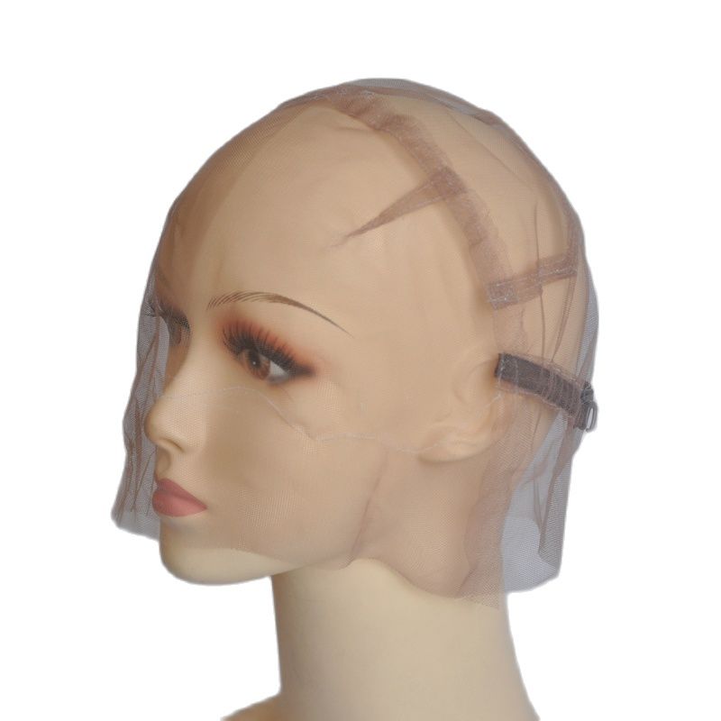 Full Swiss Lace Wig Cap For Making Wigs Guarantee Grandado 0908