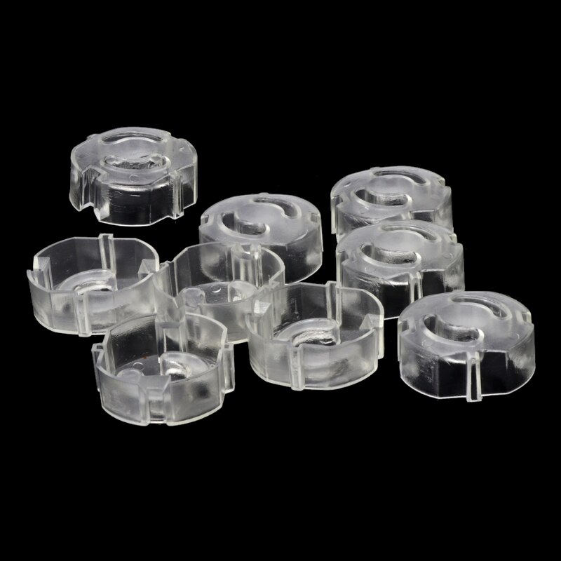 10pz UE di Sicurezza del bambino Presa di Copertura di Tappi per Le Orecchie per Presa di Corrente di Protezione Del bambino di Protezione anti shock Elettrico Ruotare di Protezione