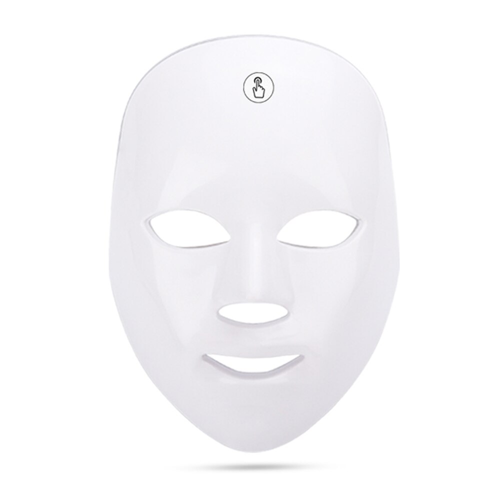 7 Colors Led Facial Mask Photon Therapy Light Energy Beauty Mask Anti Acne Wrinkle Whitening Spot Removal Skin Care Face Care: Default Title
