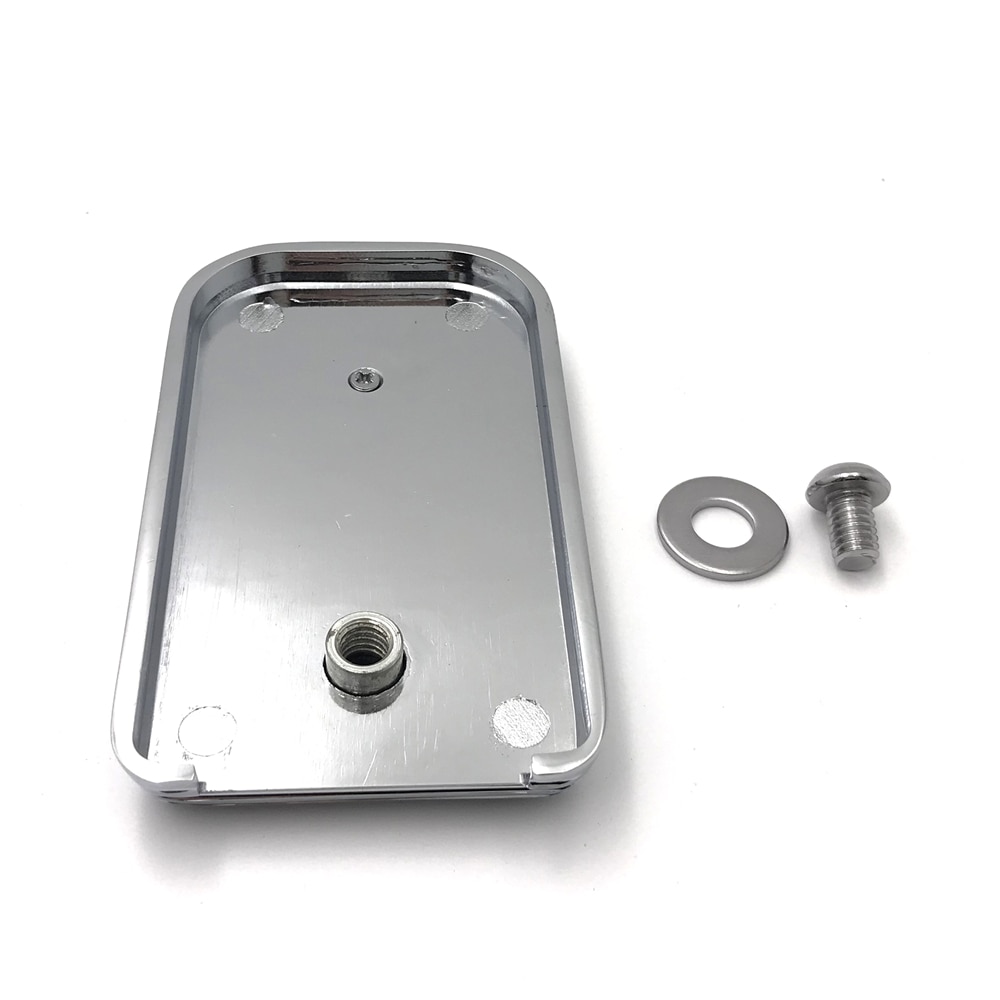 Aftermarket motorcycle parts Chrome Skull Brake Pedal Pad For harley davidson Softail Slim FLS/ Road Glide FLTRX