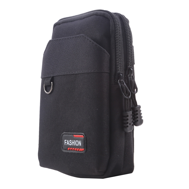 draussen-sportarten, laufen, handytasche, wasserdichte hüfttasche, geldbörse, Oxford-hüfttasche mit schnalle, leichte, tragbare hüfttasche: Graue farbe