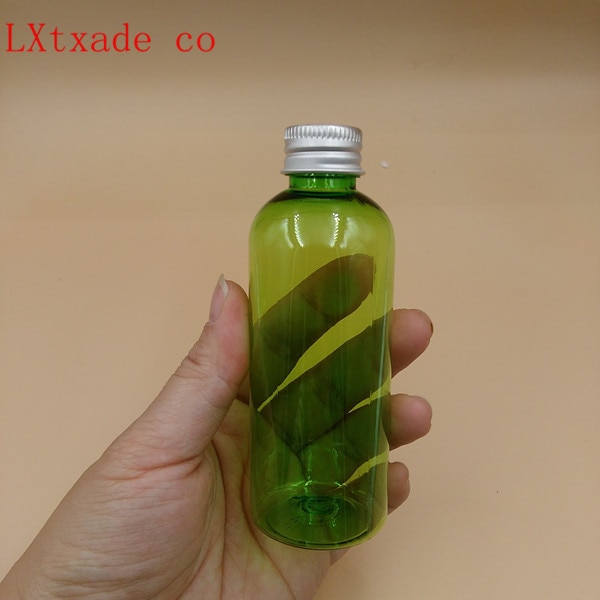 100ml groene, roze, witte plastic lege flessen in originele navulbare stijl, parfum, cosmetische watercontainers