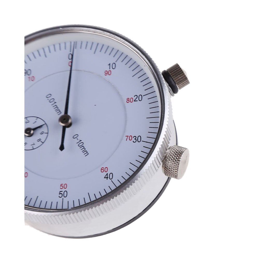 Dial Indicator Gauge 0-10mm Meter Precise 0.01 Resolution Concentricity Test