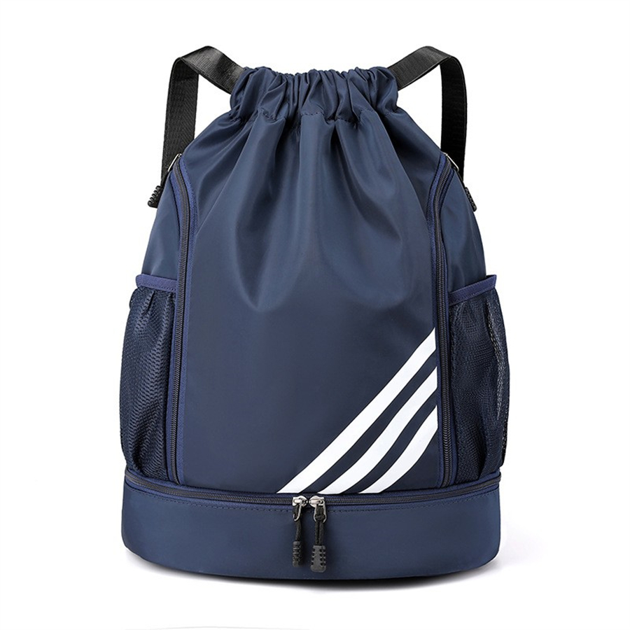 Gym Bag Fitness Backpack Women Men Basketball Backpack Outdoor Soccer Football Storage Bags Training Drawstring Sports Mochila: plum