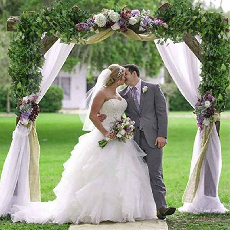 rustic garden Wedding arch backdrop bridal shower Bride To Be Bachelorette Hen Party Christmas table centerpiece Decoration Leaf