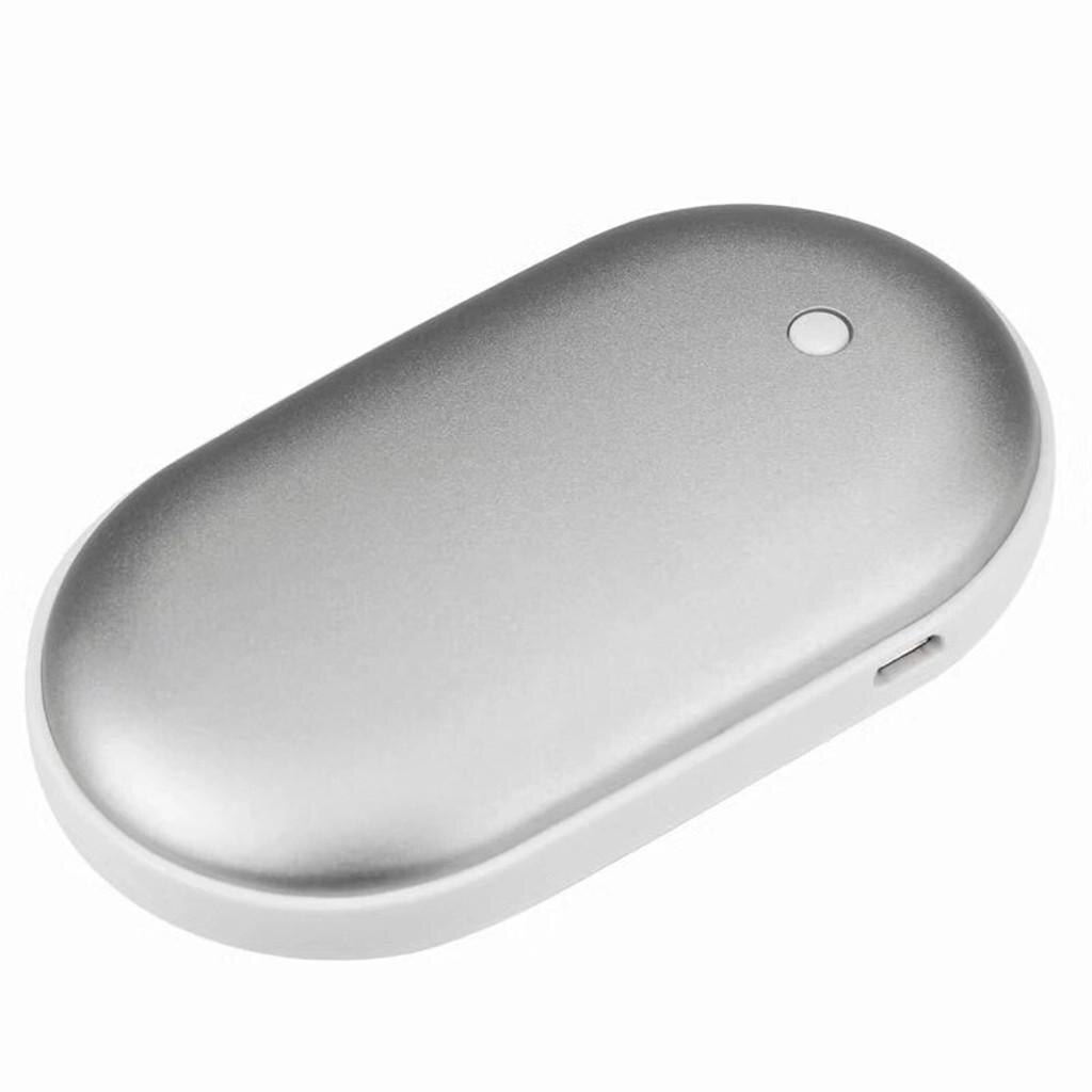 Trebladig uppladdningsbar usb-handvärmare 5200 mah elektronisk bärbar direktuppvärmning 2 timmars snabbladdning upp  to 10 timmar värme  f1: Sl