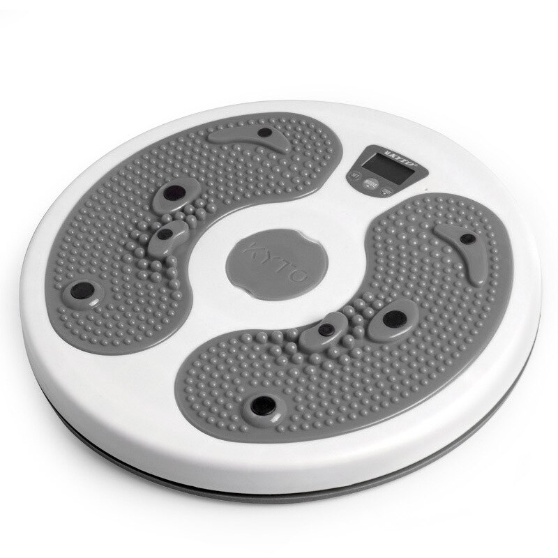 Calorie Counter Fitness Twisting Disc Bodybuilding Twister Ankle Body Aerobic Exercise Gym Twister Magnet Massager Elastic Rope: A6