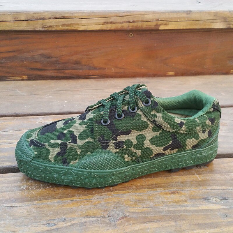 SURPLUS de chaussures de l&#39;armée chinoise PLA TYPE 65, bottes de CAMOUFLAGE d&#39;entraînement