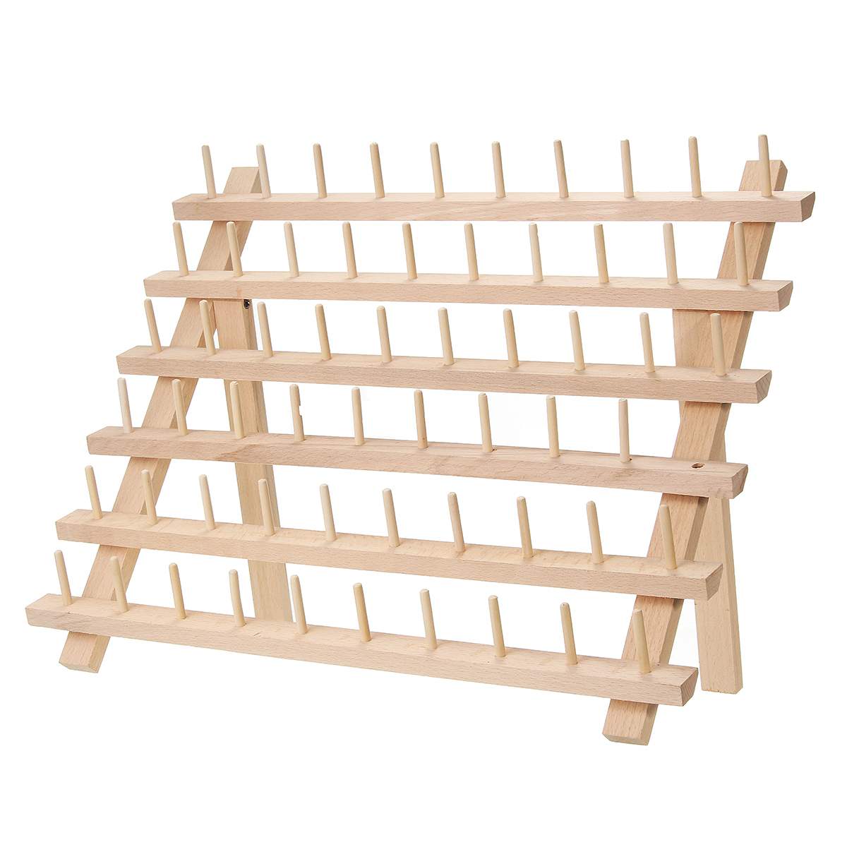 Wood Thread Tailor Rack Spools Thread Rack Wooden Thread Rack Spool Sewing Thread Rack Spool Organizer Sewing Storage Holder