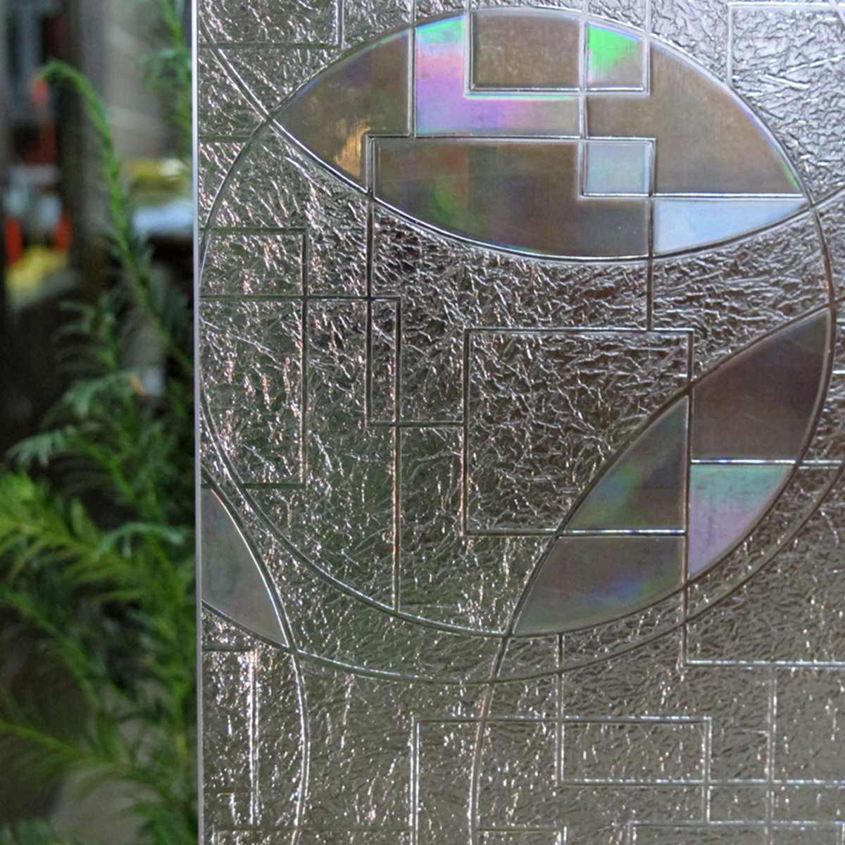 45X100cm Window Film 3D Static Decoration Self Adhesive Film for UV Light Control Glass Window Stickers