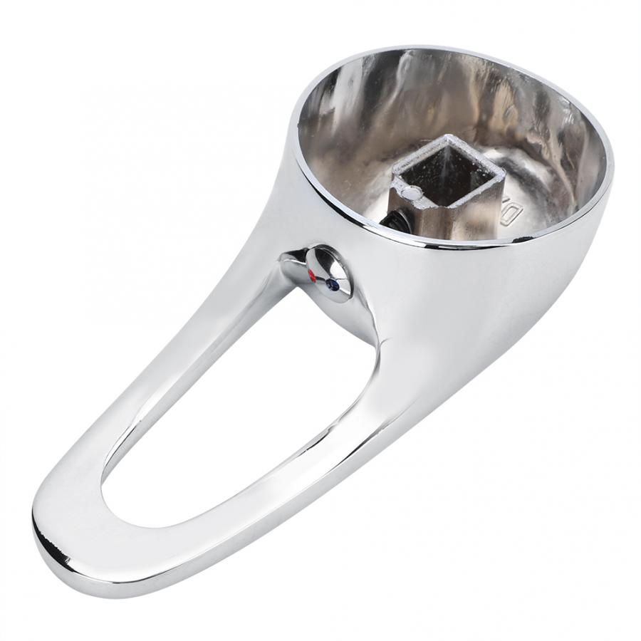 35mm Faucet Tap Zinc Alloy Basin Mixer Single Lever Handle Replacement for Kitchen Bathroom