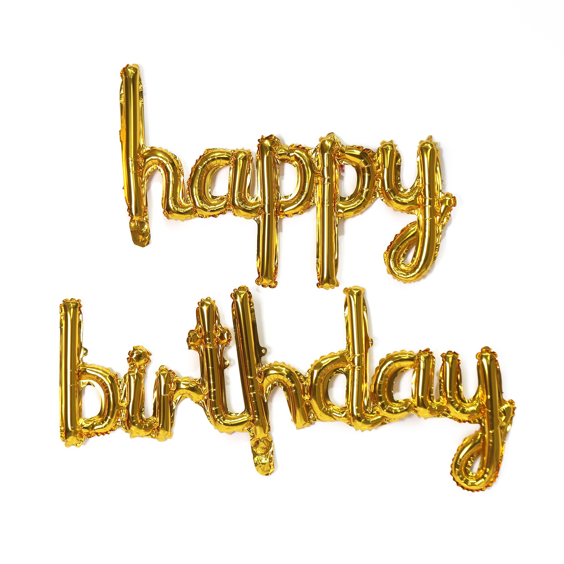 16inch Happy Birthday Decoration Balloons Rose Gold Letter Foil Ballons Birthday Party Decorations Globos Balony Anniversaire: Gold