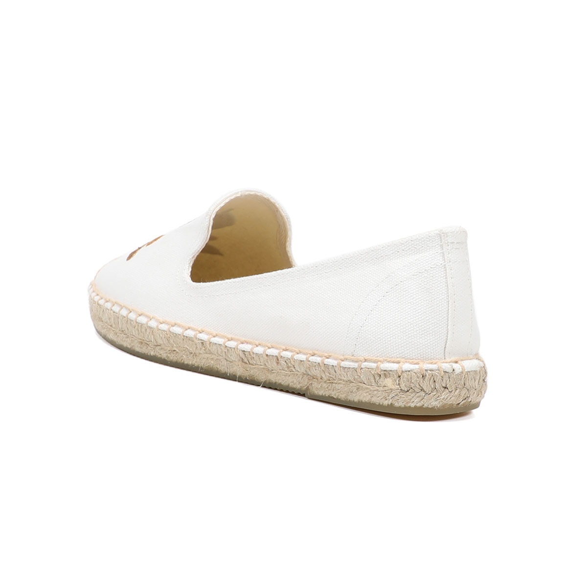 Zomer Mode Dames Alle-Match Casual Witte Schoenen Fruit Patroon Geborduurde Slip-On Canvas Schoenen Zapatos Mujer Espadrilles