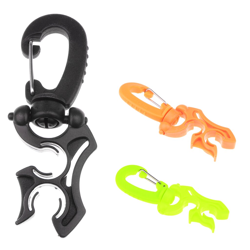 3 peças 3.9 holder x x 1.4 holder holder suporte de mangueira dupla de mergulho com clipe para reguladores de fixação e outros equipamentos de mergulho scuba essentials